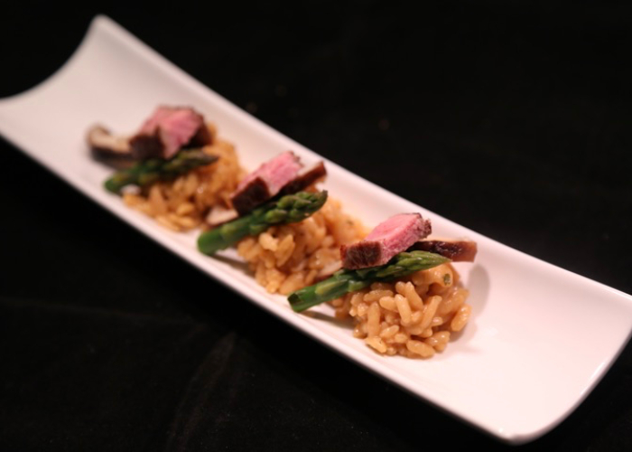 Recept Kalfsribeye met risotto en asperges de mooiste keukenwinkel