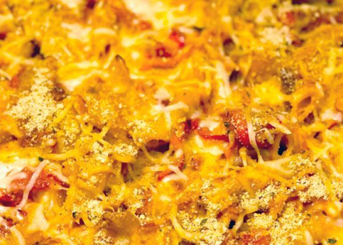 Recept van De Mooiste Keukenwinkel voor Pasta arrabiata penne paprika en mozzarella 